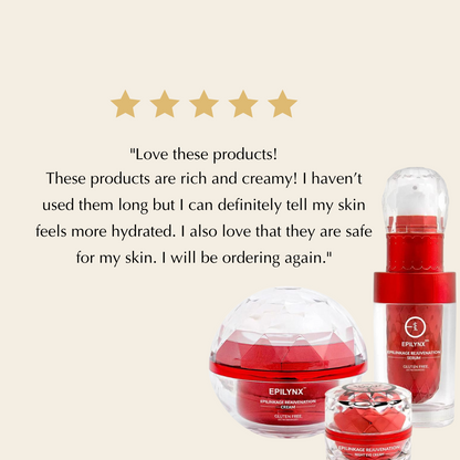 Firming & Brightening Anti-Aging Set – Hyaluronic Acid, Niacinamide &