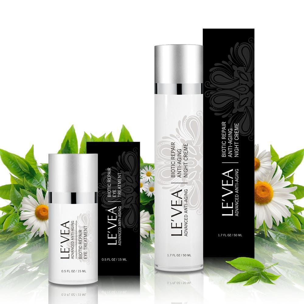 LE'VEA Youth Treatment: Eye Wrinkle Treatment + Night Repair Cream