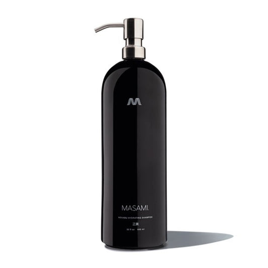 MASAMI Pro-Ocean Ceramic Refillable Shampoo Bottle 32 fl. oz (950 ml)