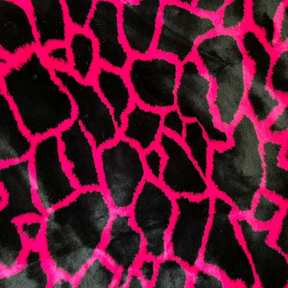 Black and pink abstract pattern