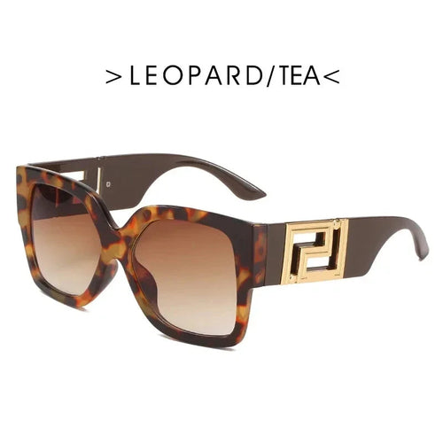 Luxury style Vintage Oversize Sunglasses