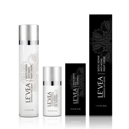 LE'VEA Youth Treatment: Eye Wrinkle Treatment + Night Repair Cream
