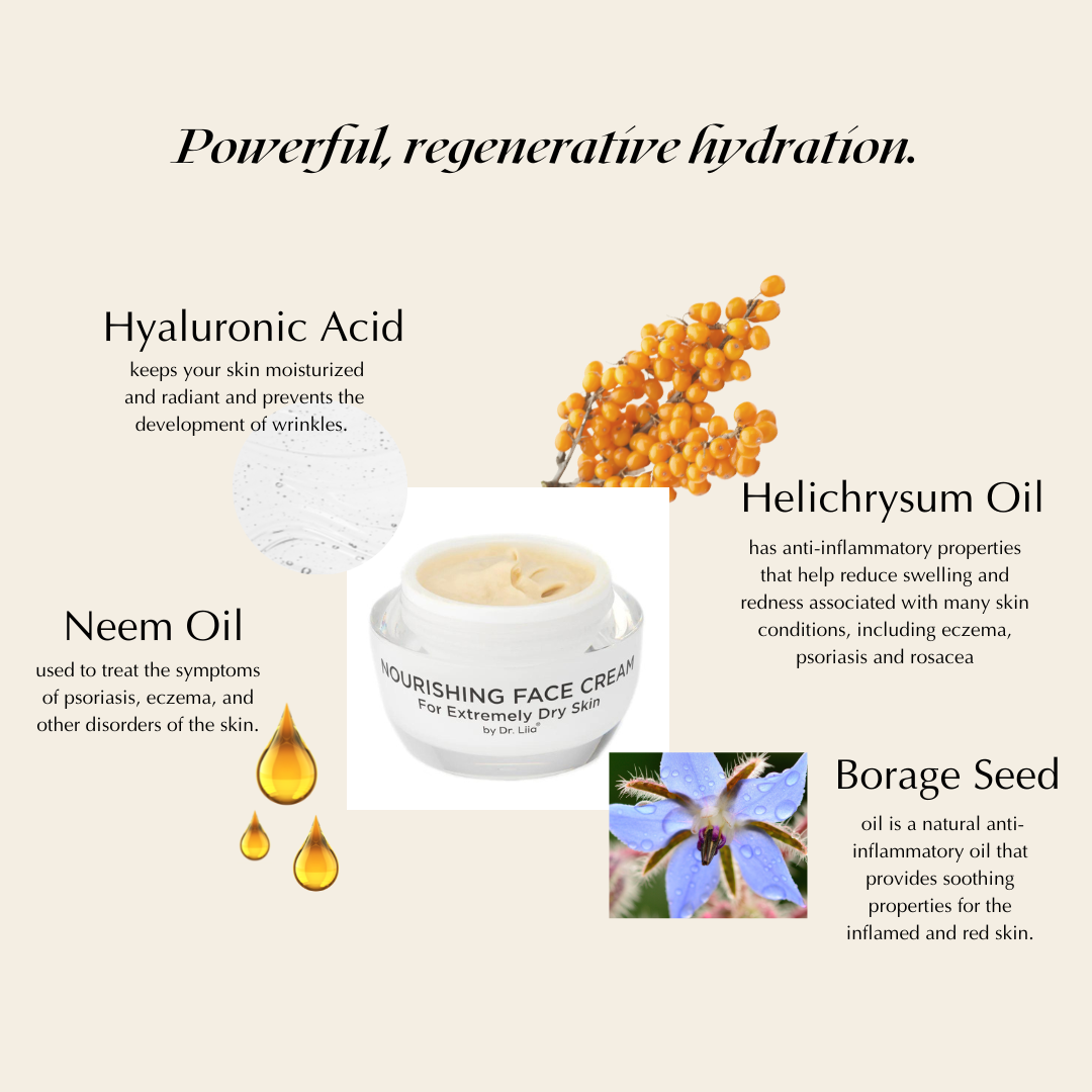 Super Nourishing Calming Face Cream for Extremely Dry & Sensitive Skin