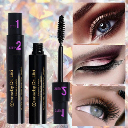 EpiLynx by Dr. Liia 2-Step Magic Volume Mascara — Lengthening & Volumizing, Vegan & Gluten-Free