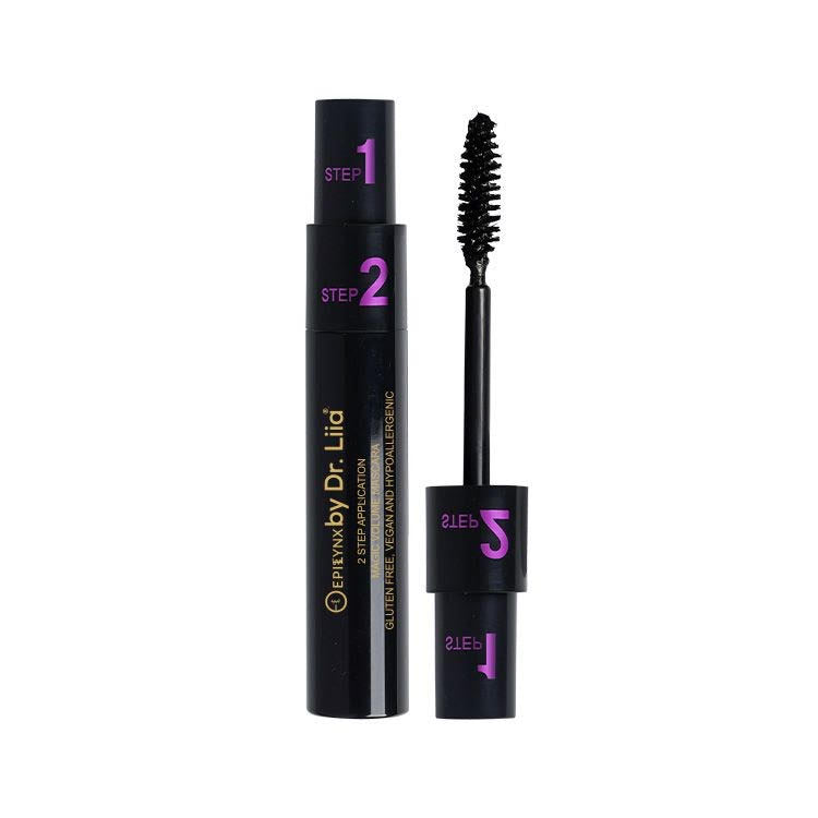 EpiLynx by Dr. Liia 2-Step Magic Volume Mascara — Lengthening & Volumizing, Vegan & Gluten-Free