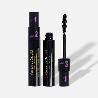 EpiLynx by Dr. Liia 2-Step Magic Volume Mascara — Lengthening & Volumizing, Vegan & Gluten-Free